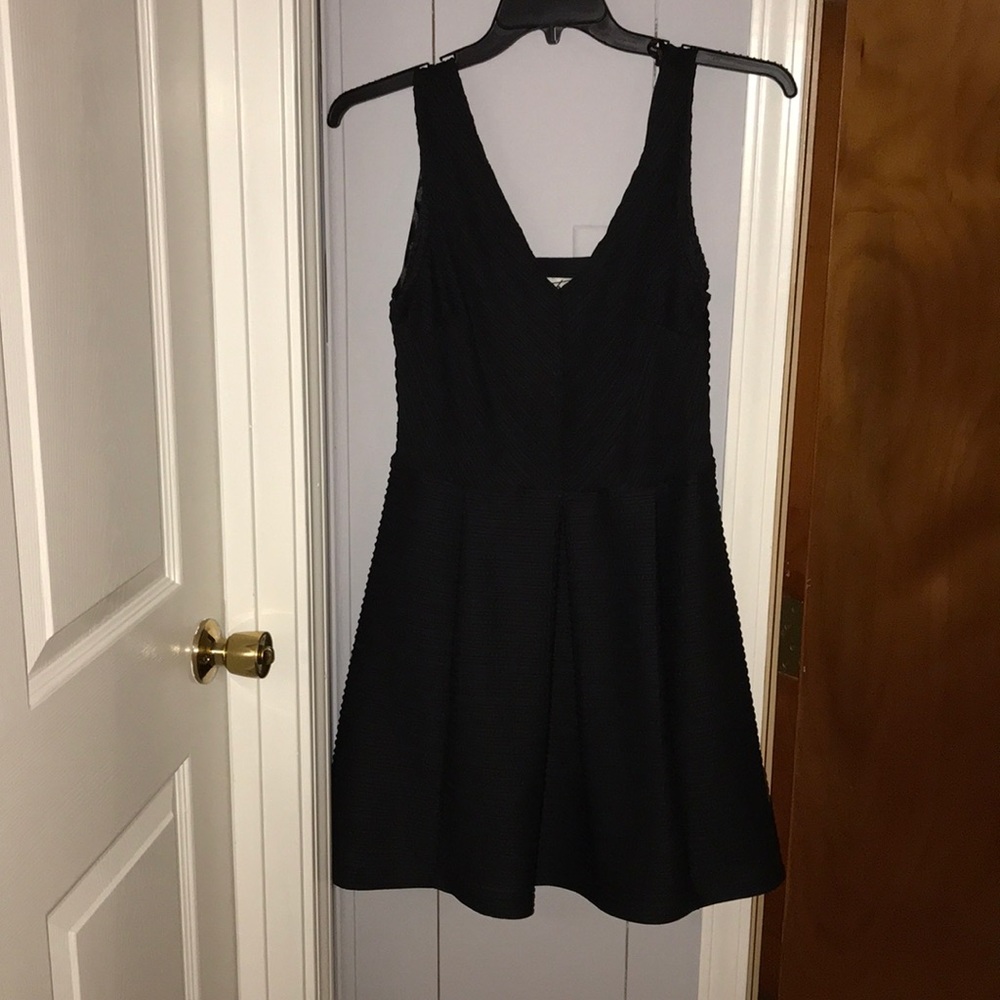 Black cocktail dress